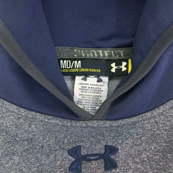 UNDER ARMOUR Men’s Property of Axemen Hockey Team Pullover Hoodie - Size M - Picture 6 of 7